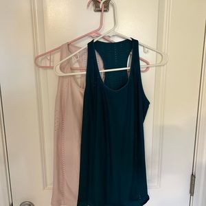 Lot of TWO Fabletics racerback tops